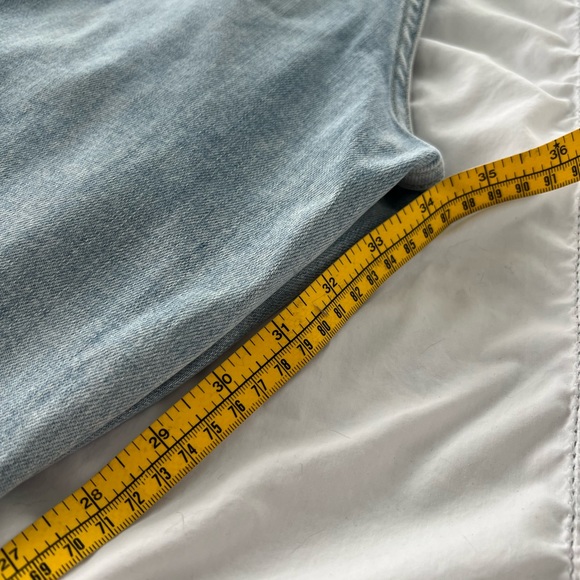 Abercrombie & Fitch Curve Love Flare Leg Jeans sz 8 Tall - Picture 6 of 7